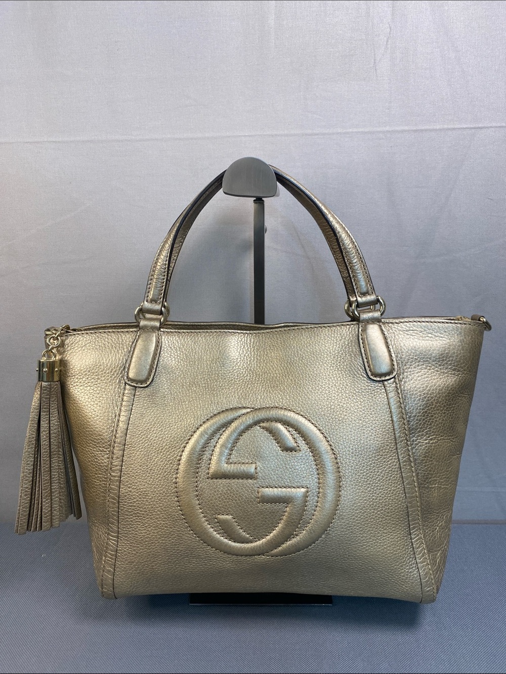 ✨️GUCCI Soho Top Handle Tote Bag